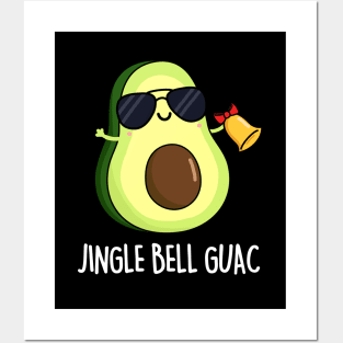 Jingle Bell Guac Funny Christmas Pun Posters and Art